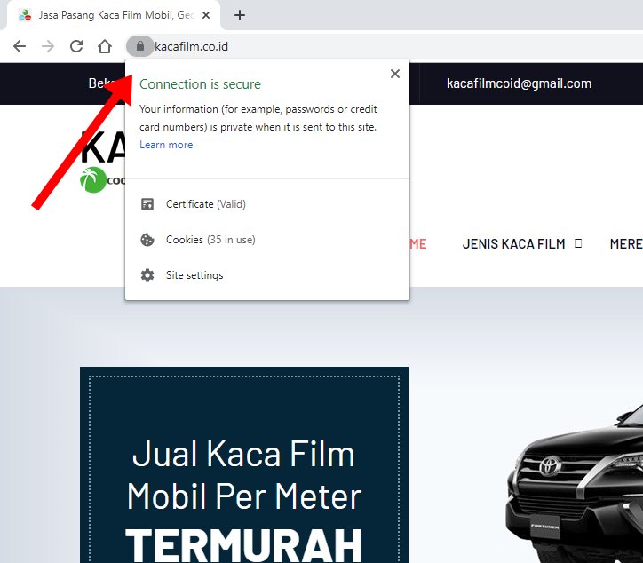 kacafilm.co.id - A Secure and Accessible Website