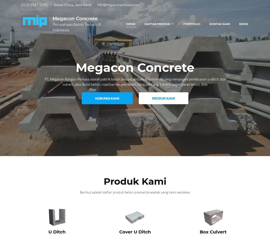 megaconconcrete.com - Full Web Development